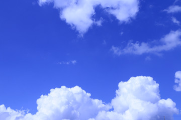 Blue-sky with clouds