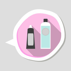 Cosmetics cream icon