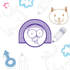 Vector art hand drawn illustration of personality, positive emot