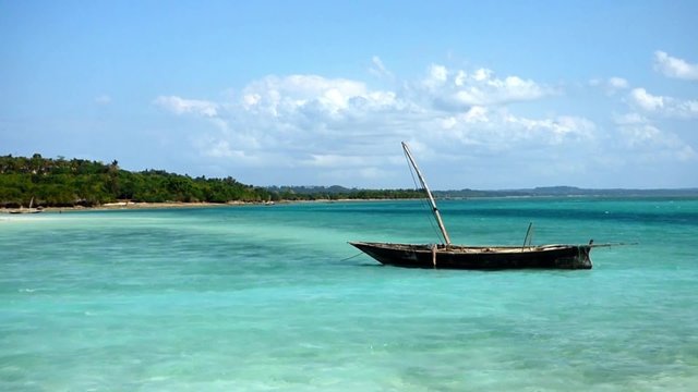 overview of the bautiful beaches of zanzibar
