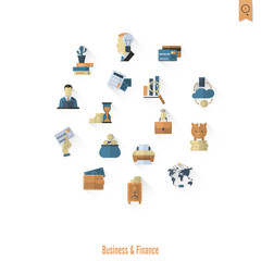 Business and Finance Icon Set