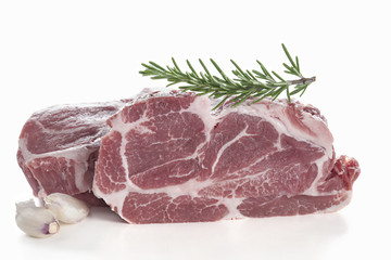 Nackensteak als Freisteller