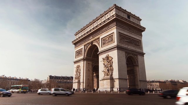 Arch Of Triumph, Morning Traffic 2