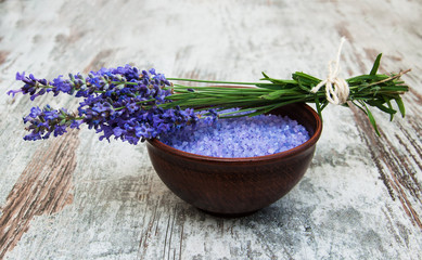 Lavender and salt
