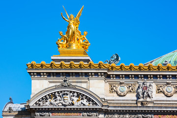 Grand Opera (detail), Paris, France