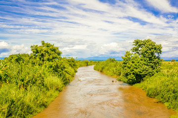 River in Karonga in Malawi.