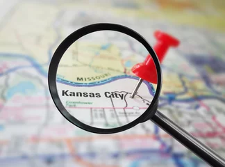 Badkamer foto achterwand Kansas City search © zimmytws