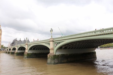 View of London, England, Westminster Bridge
