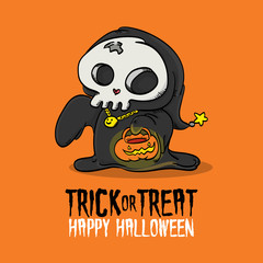Halloween Trick or Treat Costume
