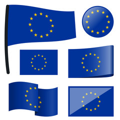 collection flags European Union