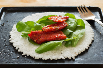 Casabe (bammy, beiju, bob, biju) - flatbread of cassava (tapioca