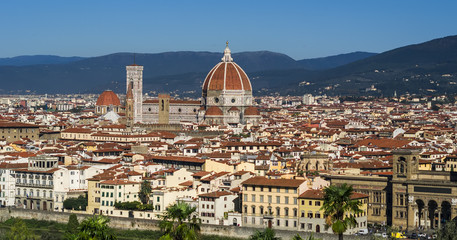 Fototapeta na wymiar cityscape of Florence, Italy