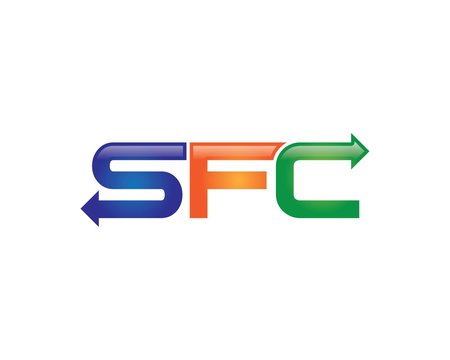 S, F, & C Letter Logo