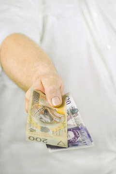 Pounds and Polish zloty