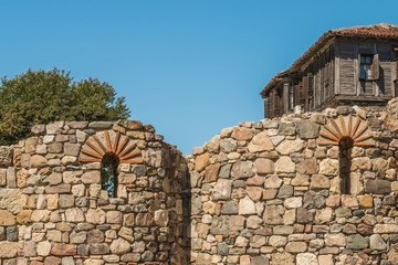 Fototapeta premium Фрагмент старого города