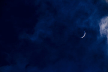 Obraz na płótnie Canvas Moon Sky