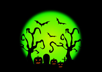 Halloween verde