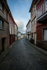 Fototapeta premium prosperctive view, Ribadeo, Spain