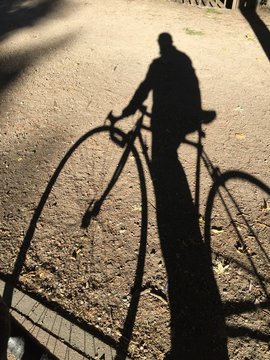 long shadow bicycle