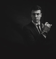Dramatic portrait