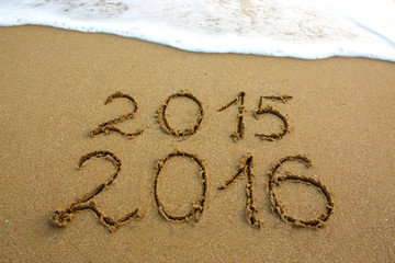 New Year 2016 .