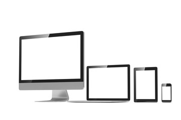 Ultimate web design, laptop, smartphone, tablet, computer
