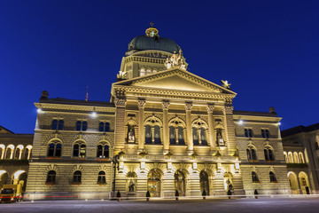 Federal Palace of Switzerland in Bern