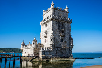 Fototapeta na wymiar Belem tower, Lisbon.