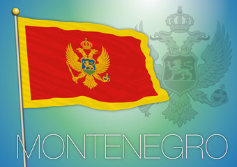 montenegro flag