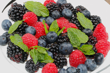 Blaubeeren, Himbeeren, Brombeeren