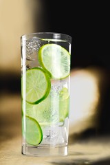 Ice water.