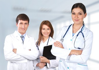 Fototapeta premium Smiling Doctors.