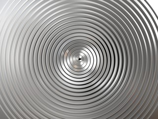 White metal background