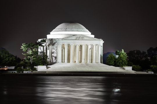 Jefferson Memorial At Night, Washington DC