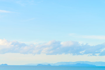 Fototapeta premium Beautiful tropical island and sea in thailand