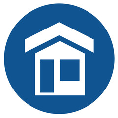 House, home, real estate vector icon image