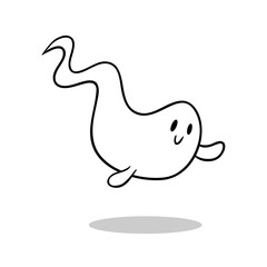 ghost doodle