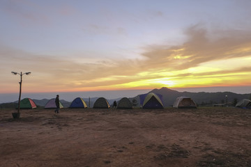 camping tent camp nature mountain