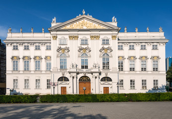 Fototapeta na wymiar Palais Trautson (Justizministerium) in Wien
