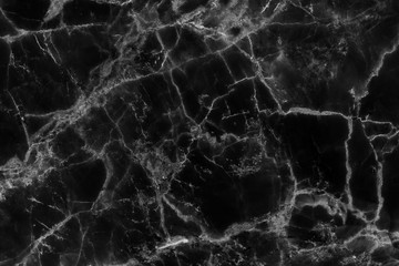 Black marble texture background (natural patterns), detailed structure of  abstract marble texture for design.