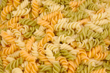 Coocked macaroni or pasta background