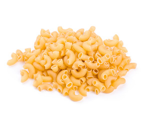 Pasta isolated on white background