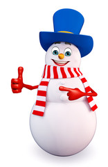 Cartoon Snowman