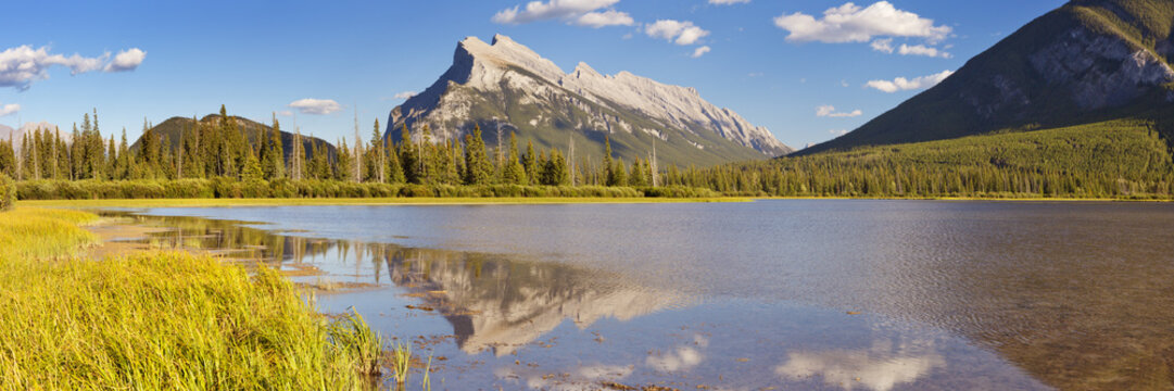 Vermilion Lakes and Mount Rundle, Banff National Park, Canada
