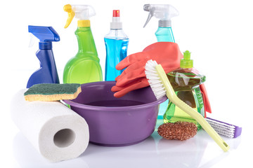 Composition of cleaning products and cleaning equipment