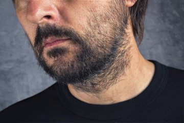 Obraz premium Male facial hair