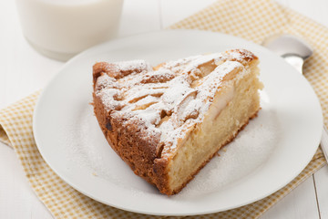 Home Baked Apple Pie Slice