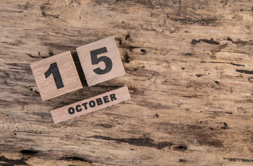 template for october