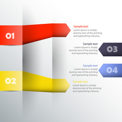 Inforgraphic elements - Transparent shadows , easy to place on all surfaces