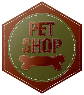 pet shop sticker